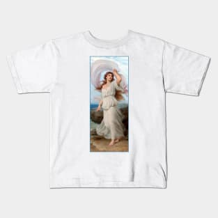 Miranda by Thomas Francis Dicksee Kids T-Shirt